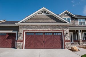 Woodtone Accent Garage Door