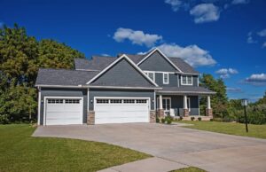 Overlay Recessed Panel Garage Door