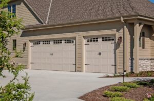 Stamped Carriage Garage Door