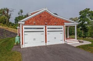 Stamped Carriage Garage Door