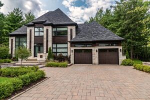 Stamped Shaker Garage Door